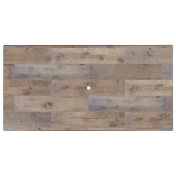 OW Lee 42" x 84" Rectangle with Umbrella Hole - D-4284RTU