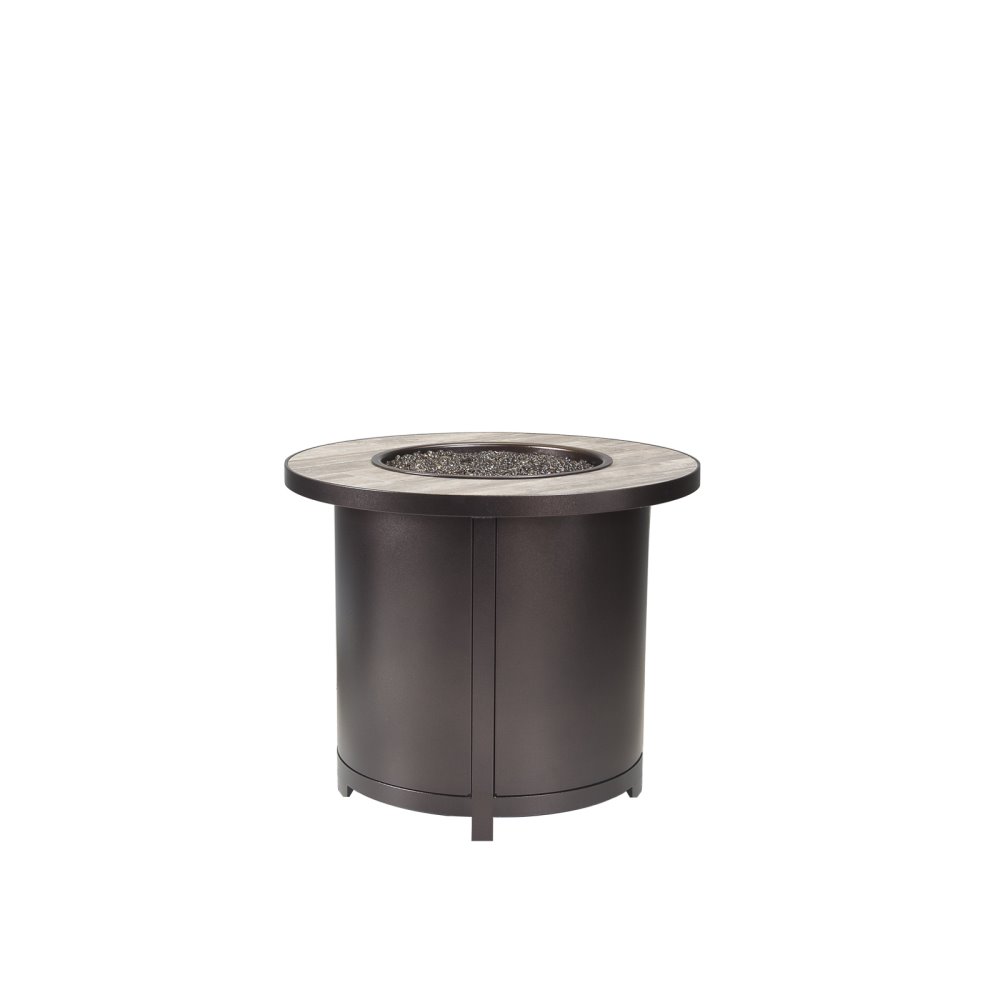OW Lee 30" Round Chat Height Fire Table - 5122-30RDC