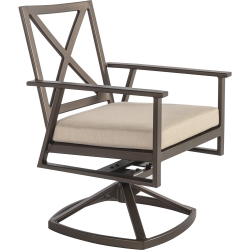 OW Lee Marin Swivel Rocker Dining Chair - 3733-SR