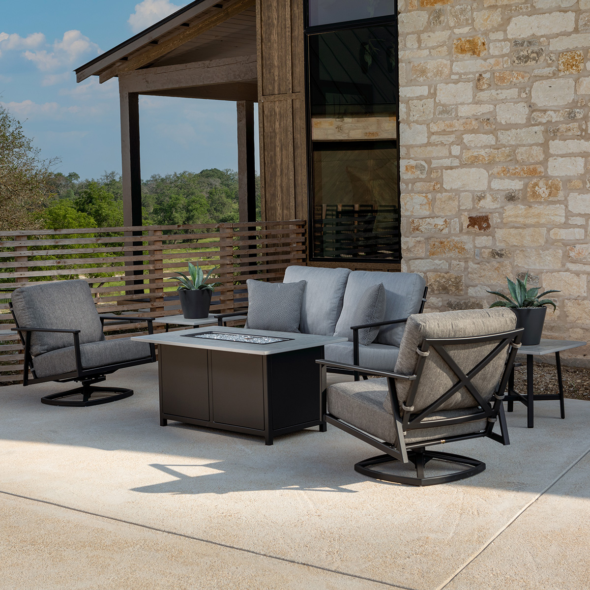 OW Lee Marin Modern Outdoor Furniture Set - OW-MARIN-SET10