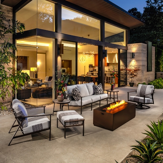 aluminum outdoor coffee table base