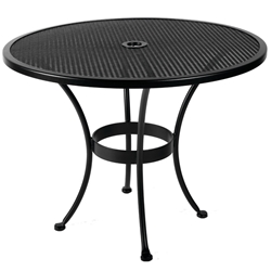 Micro Mesh 36" Round Dining Table 