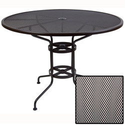 OW Lee Micro Mesh 48 inch round Counter Table - 48-MMCTU