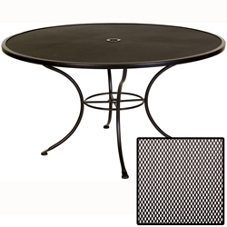 OW Lee Micro Mesh 54 inch round Dining Table - 54-MMU