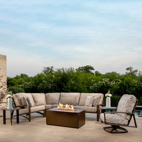 moda fire table set