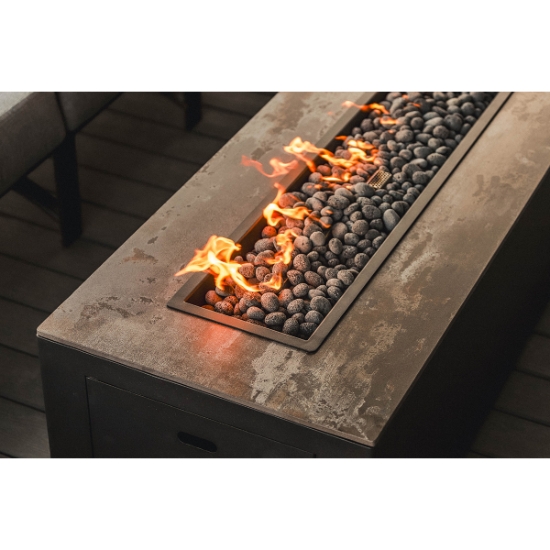 moda fire table top detail