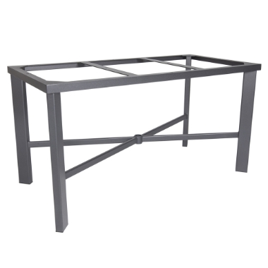 Modern Aluminum Rectangle Dining Table Base 