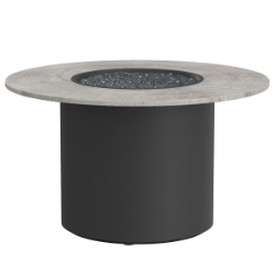 OW Lee Nova 42" Round Chat Height Aluminum with Dekton Top - 5163-42RDC