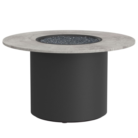 OW Lee Nova 42" Round Chat Height Aluminum with Dekton Top - 5163-42RDC