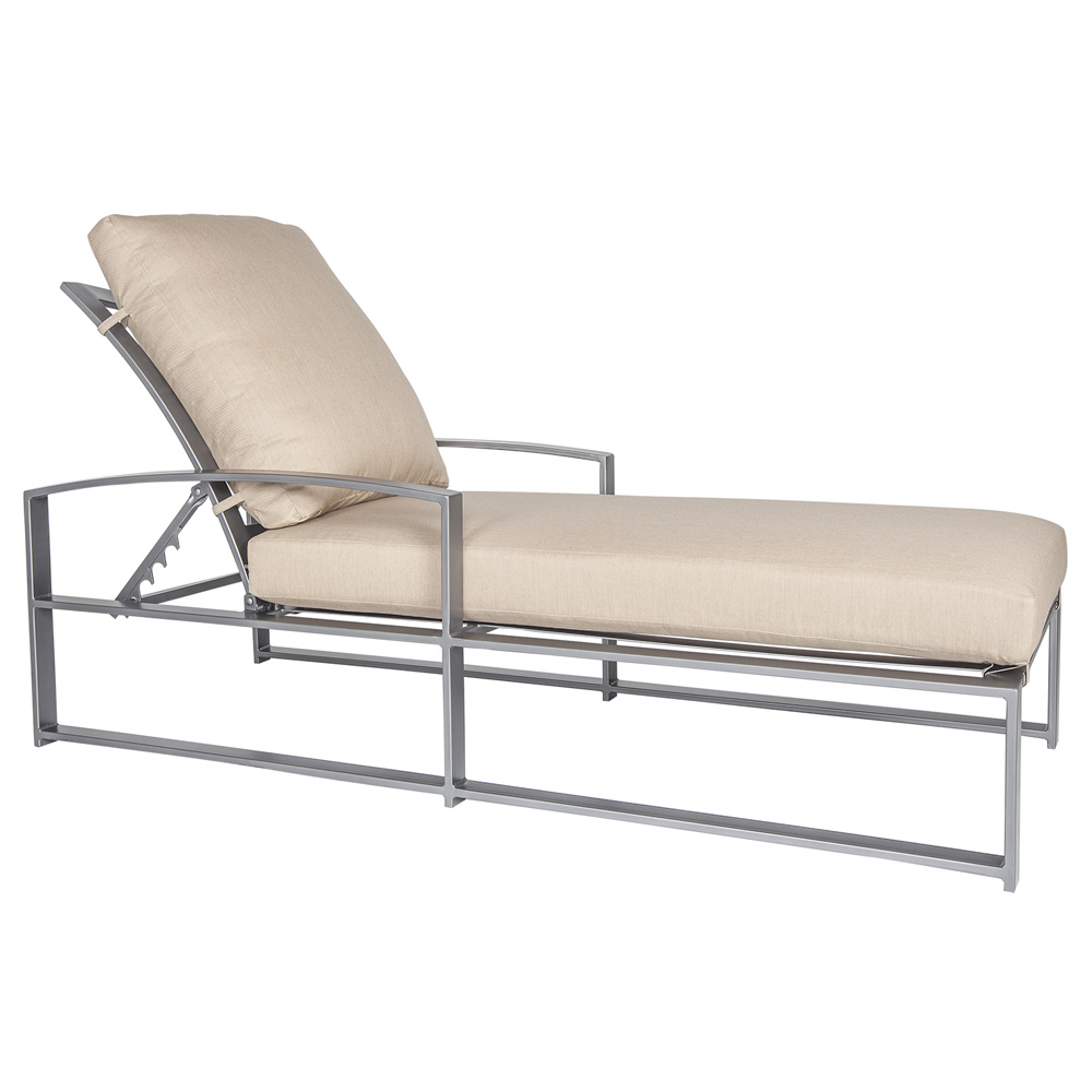 OW Lee Pacifica Cushion Adjustable Chaise Lounge - 49169-CH