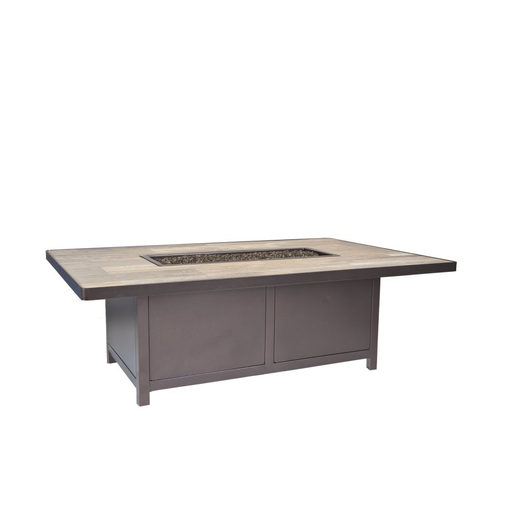 OW Lee Capri 58" x 36" Occasional Height Fire Table