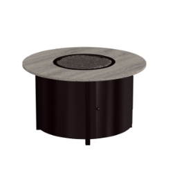 OW Lee Phoenix 42" Chat Height Steel Fire Pit with Dekton Top - 5113-42RDC