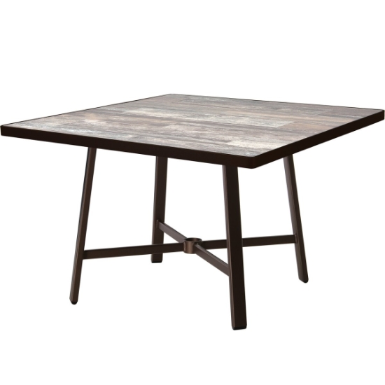 OW Lee 42" Square Dining Table with Marin Base - 37-DT03_42SQ