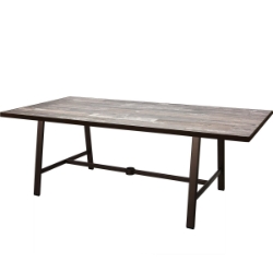 OW Lee 84" x 42" Rectangle Dining Table with Marin Base - 37-DT07_4284RT