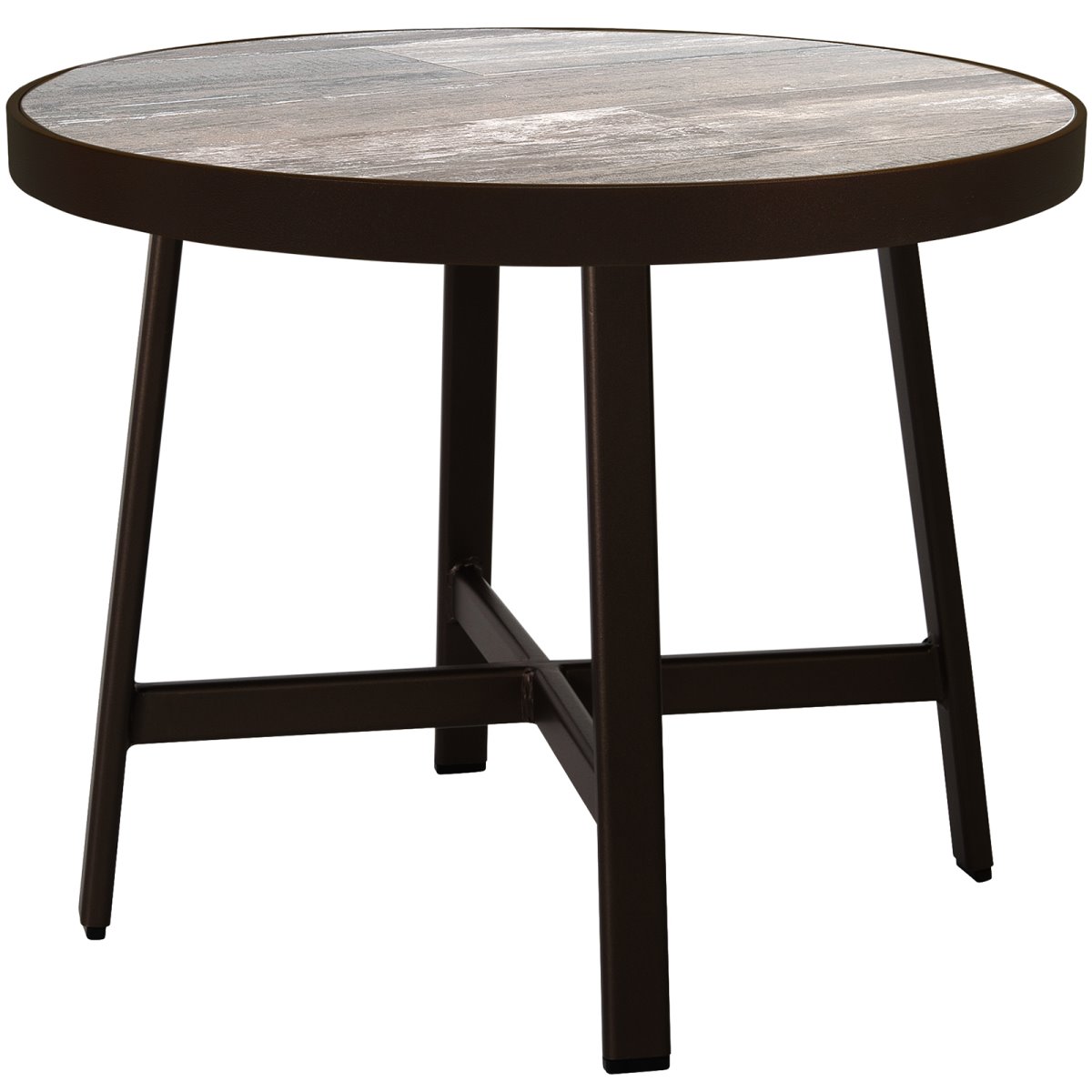 OW Lee 24" Round Side Table with Marin  Base - 37-ST01_24RD