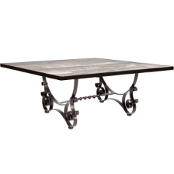 OW Lee 42" Square Coffee Table with San Cristobal Base - 6-OT03_42SQ