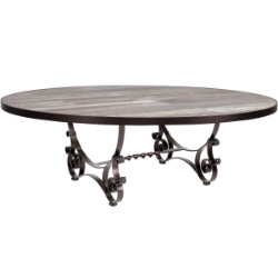 OW Lee 54" Round Coffee Table with San Cristobal Base - 6-OT03_54RD