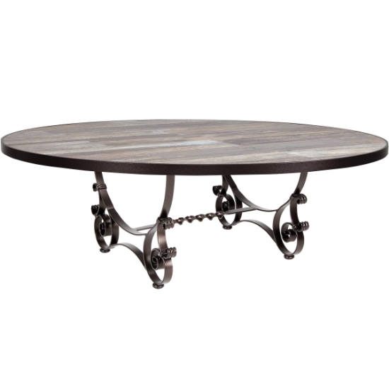 OW Lee 54" Round Coffee Table with San Cristobal Base - 6-OT03_54RD