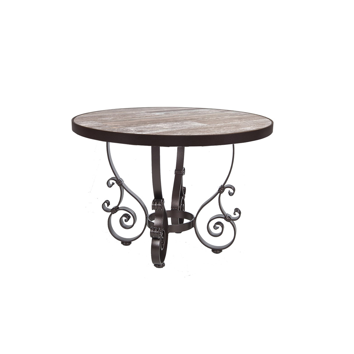 OW Lee 30" Round Side Table with San Cristobal  Base - 6-ST01_30RD