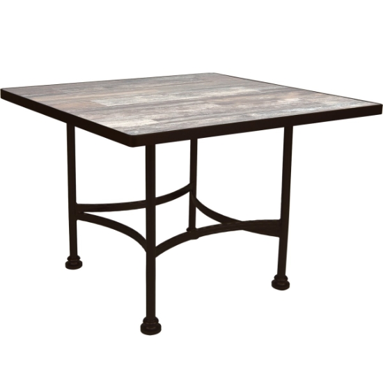 OW Lee 42" Square Dining Table with Classico Base - 9-DT03_42SQ