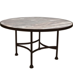 OW Lee 54" Round Dining Table with Classico Base - 9-DT03_54RD