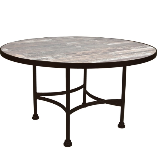OW Lee 54" Round Dining Table with Classico Base - 9-DT03_54RD