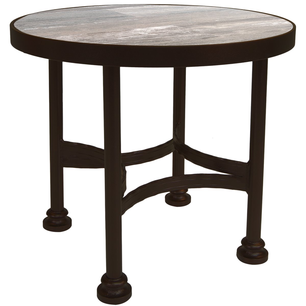 OW Lee 24" Round Side Table with Classico  Base - 9-ST01_24RD