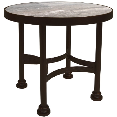 OW Lee 24" Round Side Table with Classico  Base - 9-ST01_24RD
