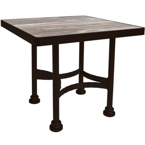 OW Lee 24" Square Side Table with Classico Base - 9-ST01_24SQ