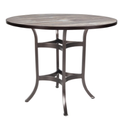 OW Lee 42" Round Counter Height Table with Standard Aluminum Base - AT-CT03_42RD