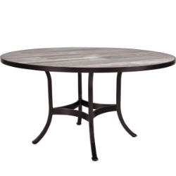 OW Lee 30" Round Dining Table with Standard Aluminum Base - AT-DT01_30RD
