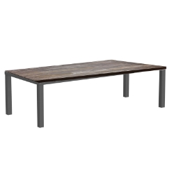 OW Lee 84" x 42" Rectangle Dining Table with Parsons Base - PA-DT07-4284