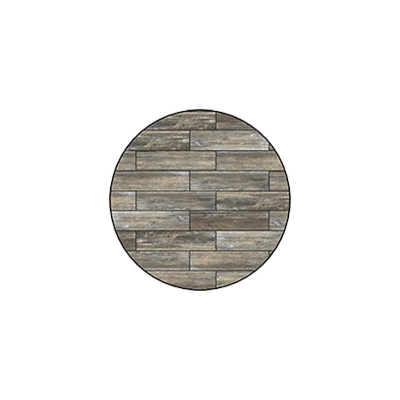 OW Lee Reclaimed Series 30 inch round Porcelain Tile Top - W-30