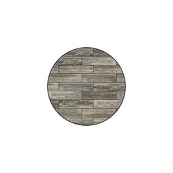 OW Lee Reclaimed Series 30 inch round Porcelain Tile Top - W-30