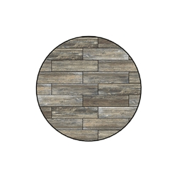 OW Lee Reclaimed Series 42 inch round Porcelain Tile Top - W-42