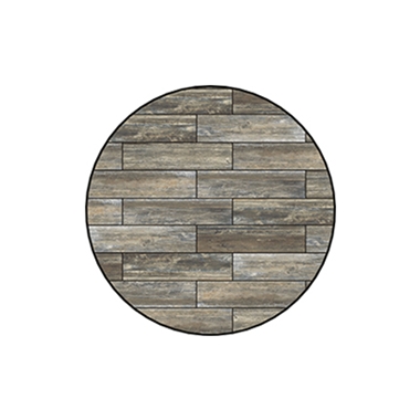 OW Lee Reclaimed Series 42 inch round Porcelain Tile Top - W-42