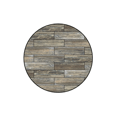 OW Lee Reclaimed Series 42 inch round Porcelain Tile Top - W-42