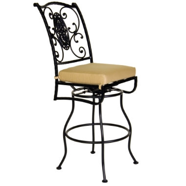 OW Lee San Cristobal Armless Swivel Bar Stool - 651-SBS