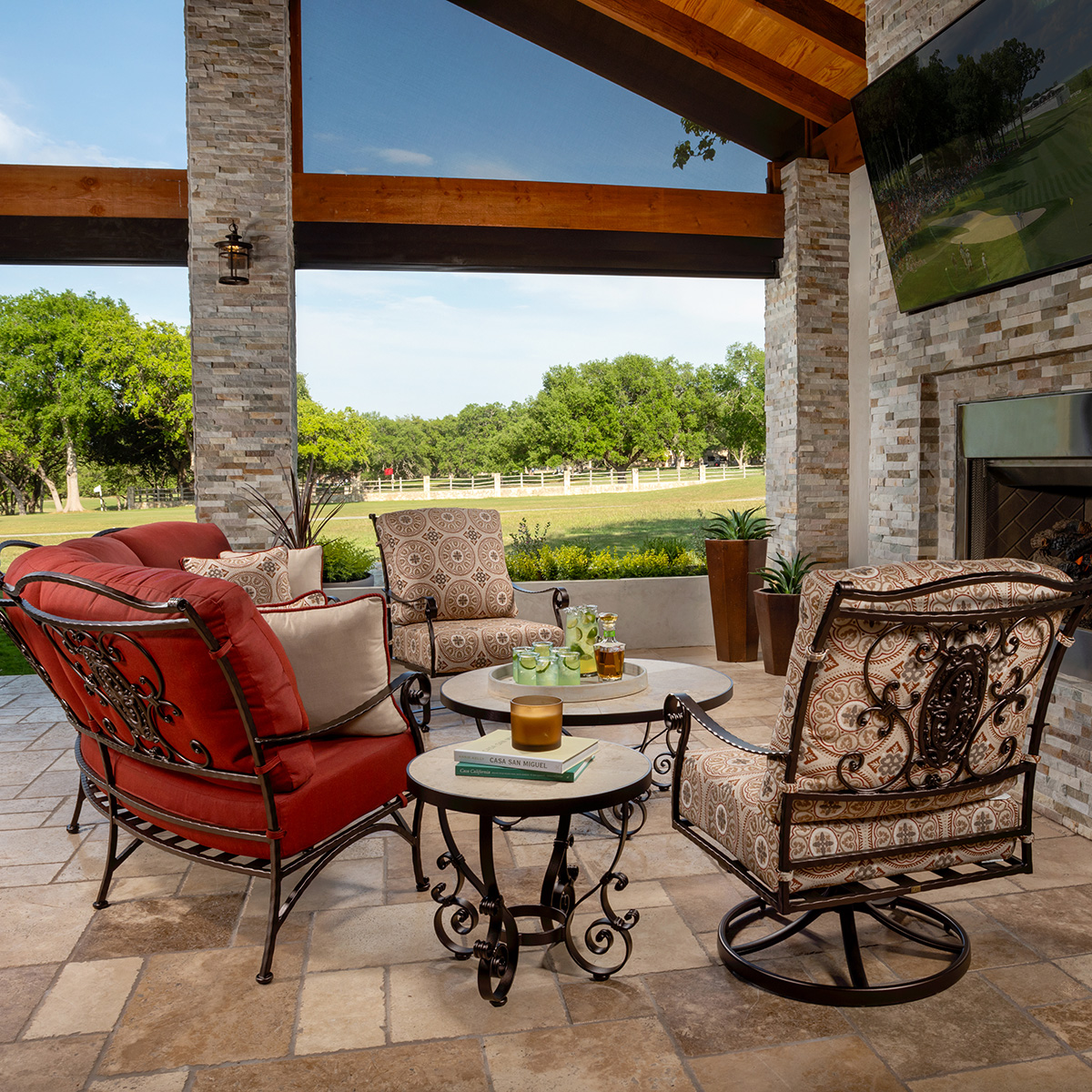 OW Lee San Cristobal Luxury Patio Set - OW-SANCRISTOBAL-SET2