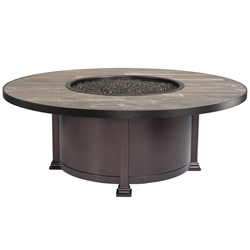 OW Lee 54" Round Santorini Occasional Height Fire Pit - 5110-54RDO