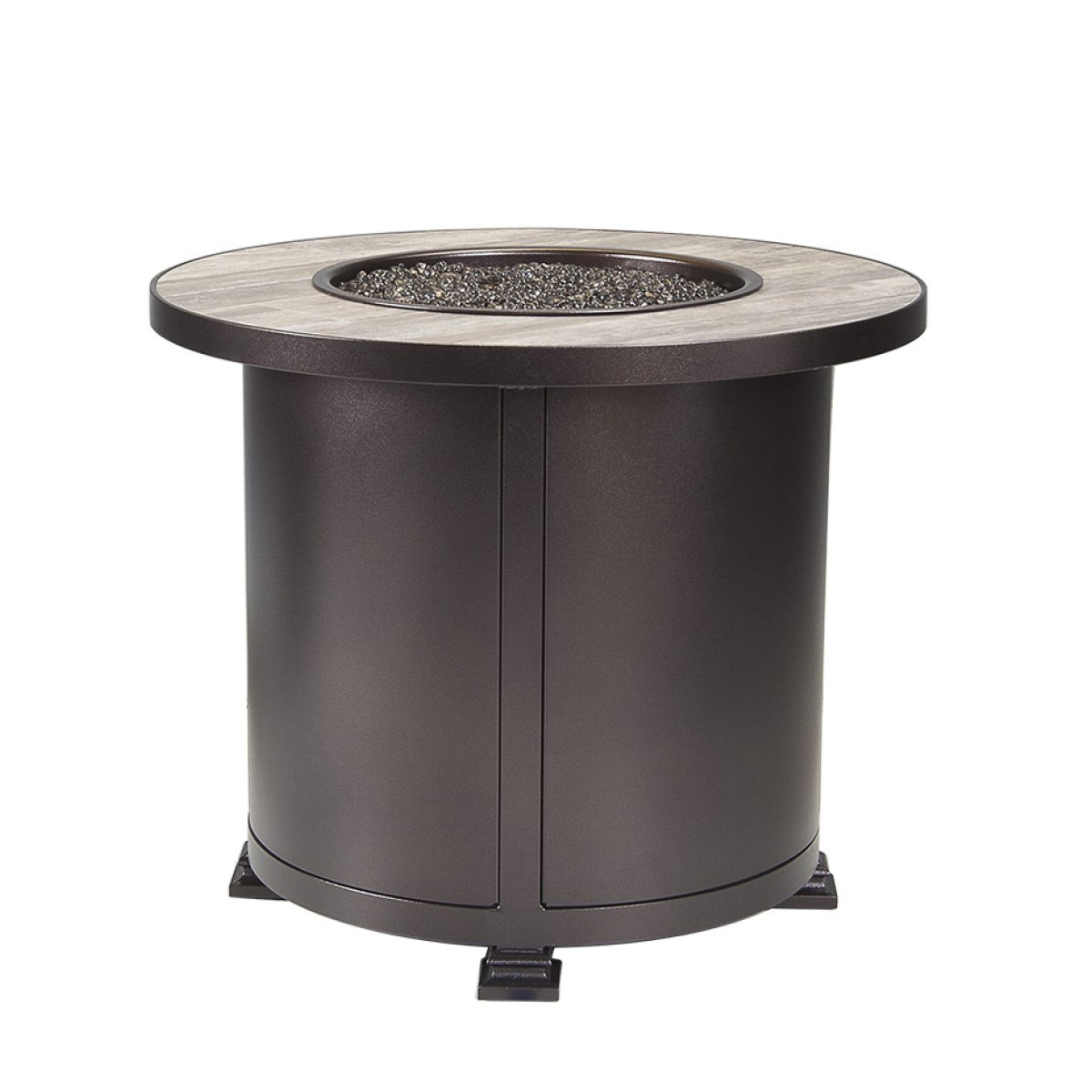 OW Lee Santorini 30" Round Steel Fire Pit - 5110-30RDC
