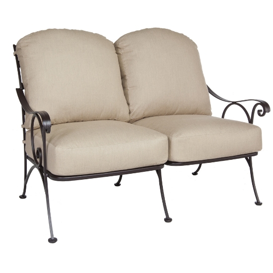 Siena PlushComfort Love Seat Replacement Cushions - OW-64-2S
