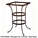 Standard Wrought Iron Counter Table Base (CT03-BASE)