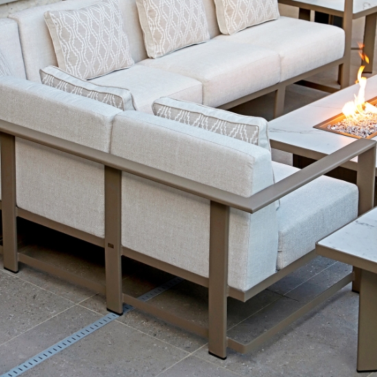 Studio Left Double Sectional back
