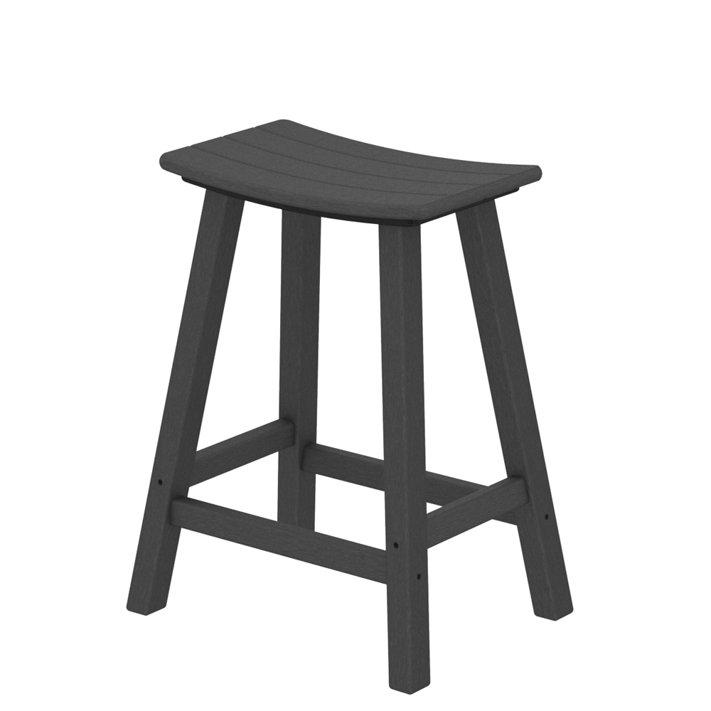 24 Inch Tall Saddle Counter Stool, Bar Stools 24 Inch Height