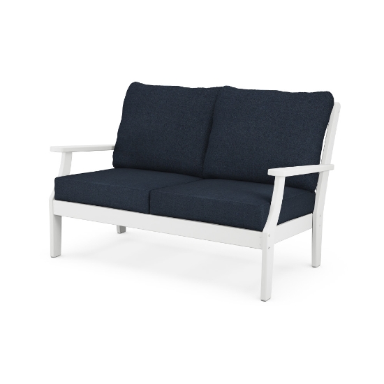 Braxton white and navy color option