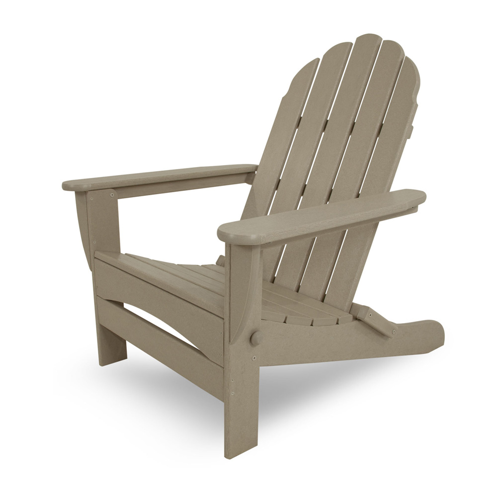 Polywood Classic Oversized Curved Back Adirondack Chair Ad7030