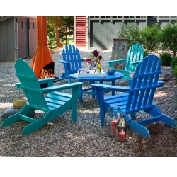 PolyWood Classic Adirondack 5 Piece Conversation Set - PW-ADIRONDACK-SET4