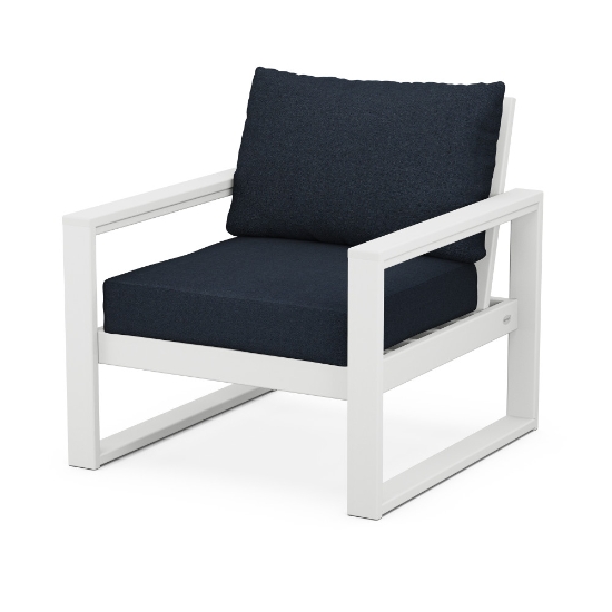 Edge white frame