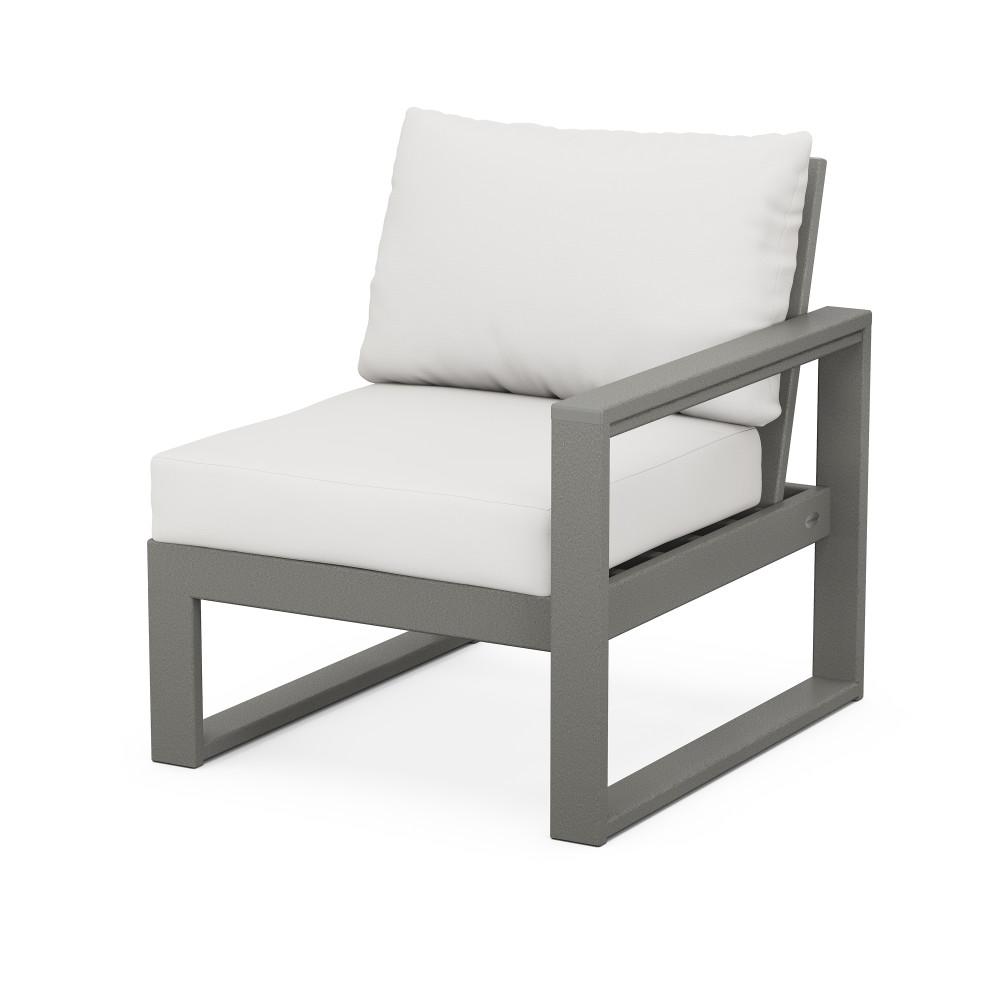 PolyWood Edge Sectional Right Arm Chair - 4601R